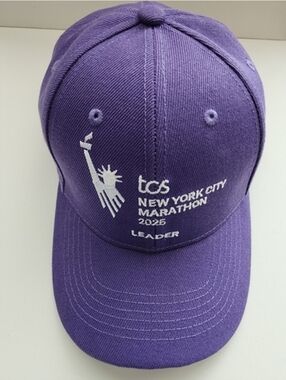 New Balance Purple New York City Marathon 2025 Leader Cap